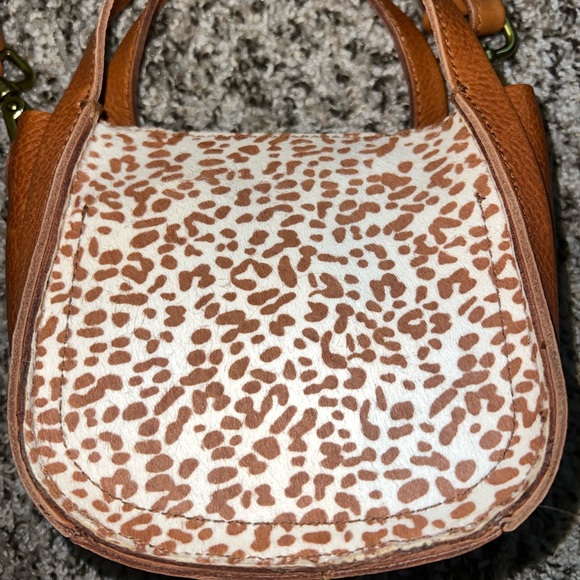 Madewell Tan and Cream Crossbody Bag - Picture 2 of 4